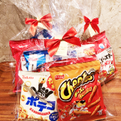 山盛りスナック菓子プレゼント